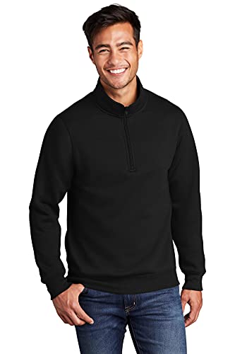 Port & Company ® Core Fleece 1/4 Zip Pullover Sweatshirt PC78Q M