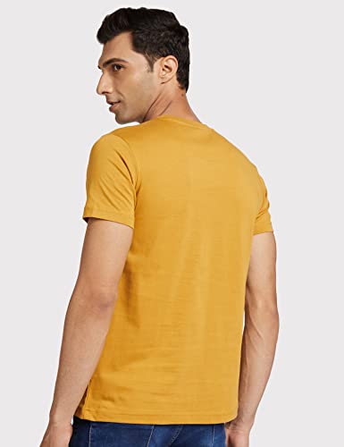Image of Amazon Brand - Symbol Men's Solid Cotton T Shirt | Round Neck | Half Sleeve | Plain | Combo Pack of 2-Regular Fit (Available in Plus Sizes)