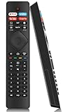 Remote Control Replacement fit for All Philips Android 4K Smart TV LED LCD HDTV 3D UHD TV, 43PFL5766/ F7 50PFL5704/ F7 55PFL5604