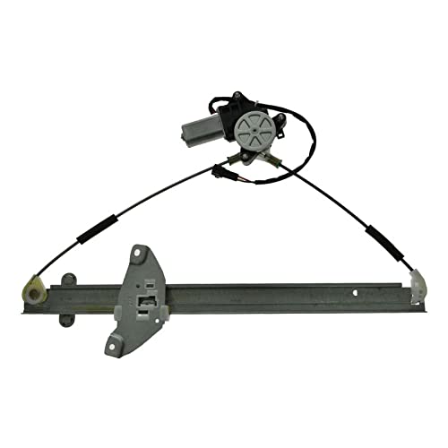 Image of TRQ Front Right Power Window Regulator & Motor Assembly Passenger Side Compatible with 1996-2000 Toyota RAV4
