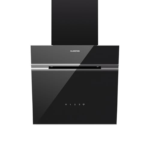 Klarstein Alina Hotte Aspirante - 570 m³/h, Hotte Décorative, LED, Classe A, 54 dB, 3 Vitesses, Recirculation & Évacuation, 230 W, 39,8 x 114 x 37,6 cm,...