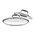 Anolon Accessories Glass Replacement Cookware Lids Fry Pans/Skillets, 10 Inch and 12 Inch, Clear
