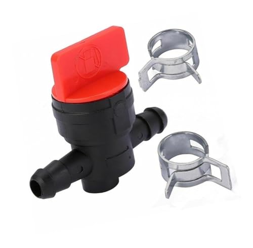 【】With its simple design, this petrol tap is . It comes with two hose clamps, further facilitating the installation process. The included clamps provide a secure and tight fit, any leakage or unwanted fuel flow.