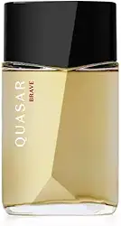 Perfume Masculino Quasar Brave 100ml Fragrância Fougere Amadeirado Potente e Intensa