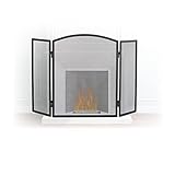 Relaxdays 10022304 - Protector de Chimenea para Niños, Negro, 3x96x62 cm