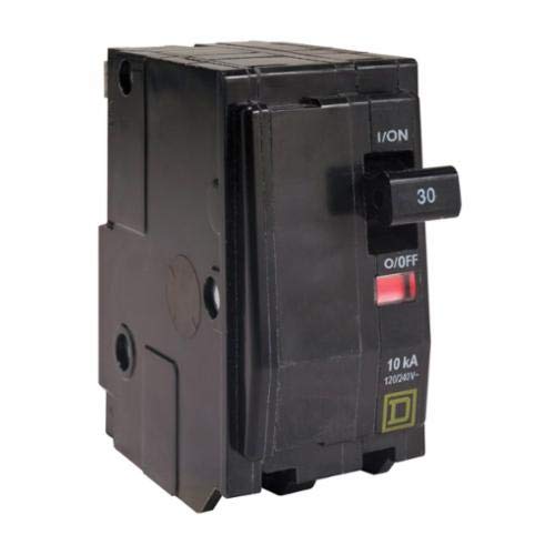 Square D Qo260 Miniature Circuit Breaker, 120/240 Vac, 60 A, 10 Ka Interrupt, 2 Poles, Thermal Magnetic Trip #TOP19