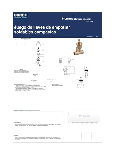 Juego de llaves para empotrar 2 Imagen adicional
