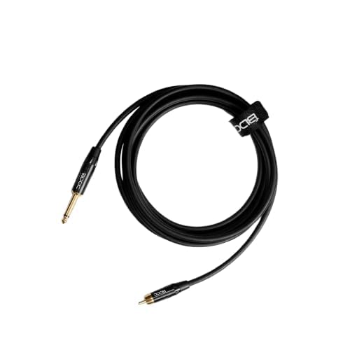 6.35mm (1/4") TS Male to RCA Male Audio Cable – 3M Studio-Grade Pure Copper Shielded for Mixer, Amp, Speaker-picture-28