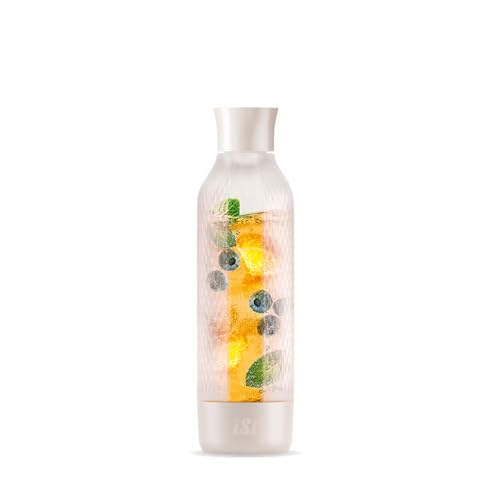 ISI Twistn Sparkle Virtuoso Zusatzflasche Wassersprudler 0.95L Ersatzflasche Soda Maker für Sprudelwasser Säfte & Cocktails Wasser Sprudler & Soda Maker Zubehör Flasche