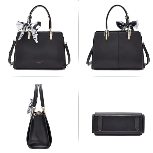 Image of FOXLOVER Medium Tote Bag for Women Designer Vintage Satchel Handbags Top-handle Purses