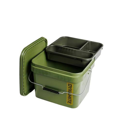 Dynamite Baits Boite et Rangement Square Carp Bucket - 17L - ADY140499 (10 Liters)