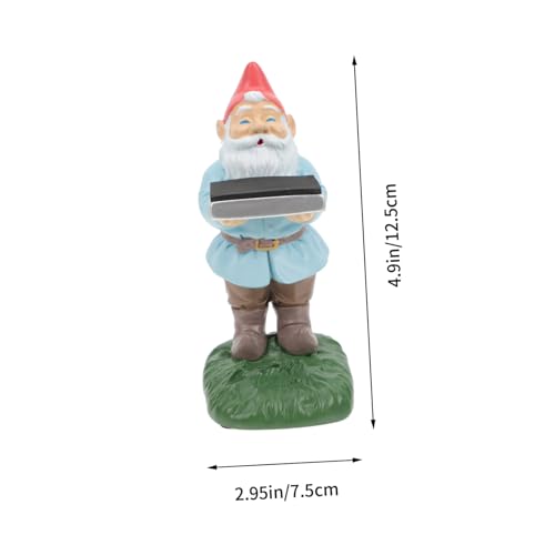 Support montre de bureau original en forme de gnome pour décoration intérieure
