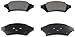 DuraGo BP1000 MS Front Semi-Metallic Brake Pad