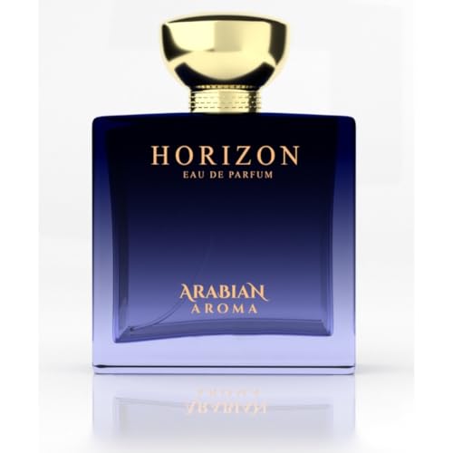 Image of Arabian Aroma Horizon Perfume for Men, Fresh and Long-Lasting Perfume for Him, Gentlemen and Mature Fragrances, Eau De Perfume.