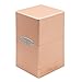 Satin Tower Deck Box Metallic Rose Gold