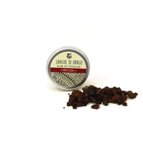 Resina Natural de Sangre de Drago - Incienso Natural 7 gr - para rituales de Calidad chamánica, purificación, seducción, Bienestar, pasión, Ceremonias Cover