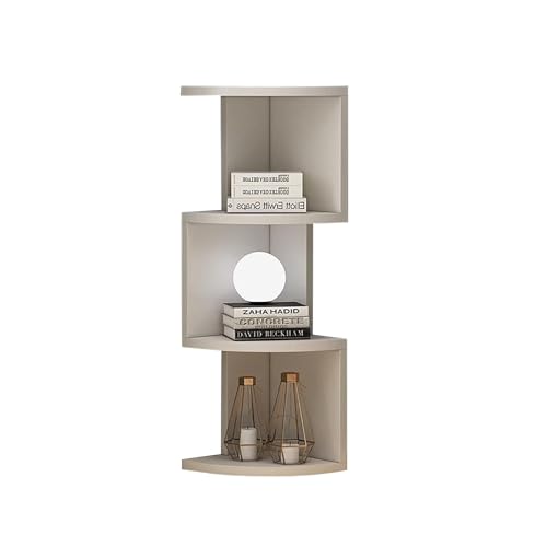 Namakin - Libreria pensile angolare con 4 ripiani - Mobili Rebecca