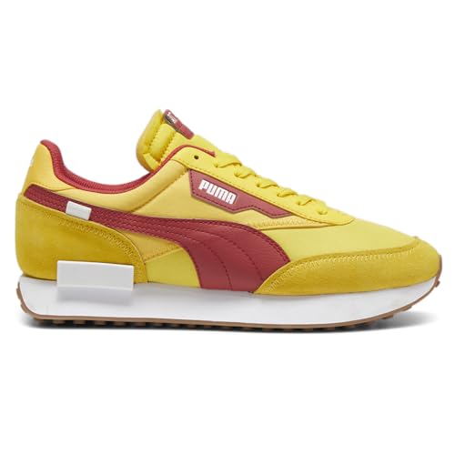 PUMA Mens Future Rider Play On Lace Up Sneakers Shoes Casual - Yellow