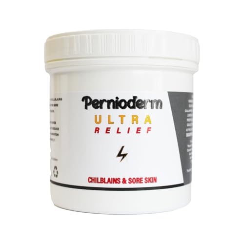 Pernioderm Ultra Relief Cream for Chilblains and Sore Skin 200ml | Eucalyptus and Tea Tree Winter Relief