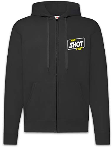 Zip hoodie Han Shot First Urban Backwoods pour vos sorties décontractées et soirées geek