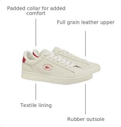Image of Lacoste Men's Carnaby Set Leather Sneakers