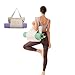 Shurhome Portable Yoga Mat Bag Large Lightweight Sport Gym Tote Bag Carryall Shoulder Bag for Yoga Pilates Shopping