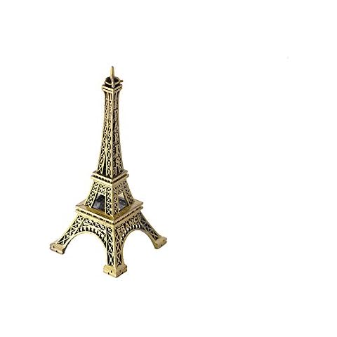 ds. distinctive style Eiffel Tower Model Eiffel Tower Metallic Statue Eiffel Tower Figurine for Souvenirs (15cm) Cover