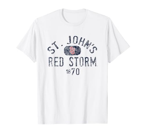 St. John's Red Storm 1870 Vintage Officially Licensed T-Shirt