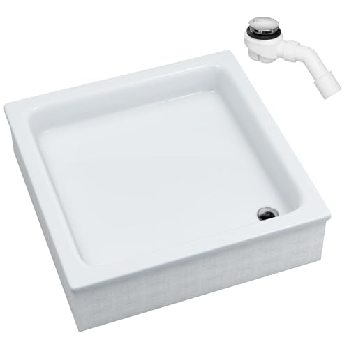 Sellon24® Acryl Sanitäracryl Duschwanne Duschtasse ohne...