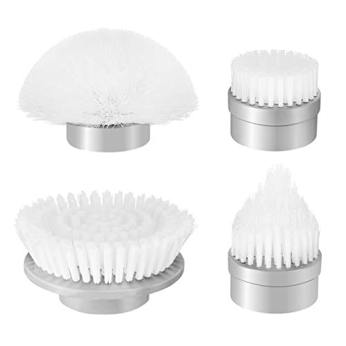 Image of Sweepulire 4Pcs Replacement Brush Heads Attachments Set for Sweepulire SW1 Eelctric Spin Scrubber & Vacuum Steamer