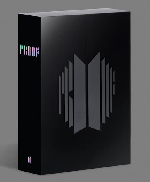 Lyrics photocard A & B BTS Proof et coffret de photographies mat