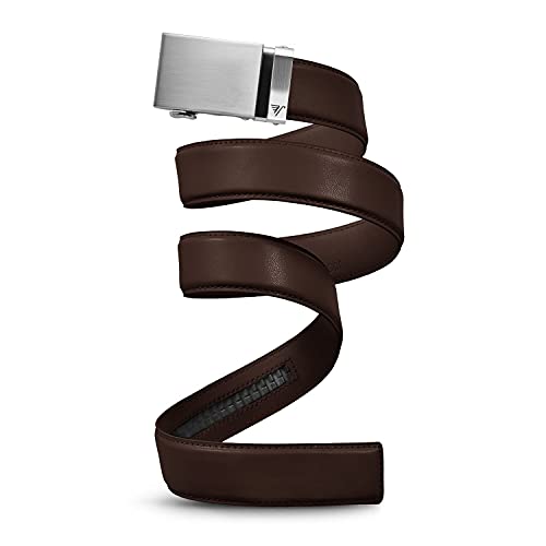 Image of Mission Belt Men's Leather Ratchet Belt, 40mm Metal Collection