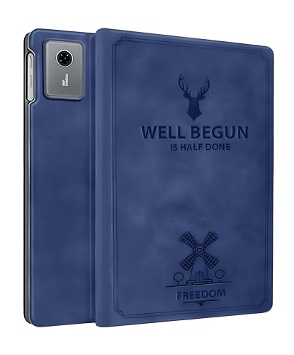 ProElite Cover for Motorola Pad 60 Neo 11 inch 2025 Case Cover, Deer Smart Flip Case Cover for Motorola Pad 60 Neo 11 inch 2025 Tablet, Dark Blue
