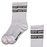 1 Paar VERSATILE Socken - Tribe Socks für die queere Community | Größe 41-46 Crew Socks Unisex | VERS | Dominant | Devot | Männer Erotik | Bisexuell | Schwul | Fetisch Socken | Fetish Pride