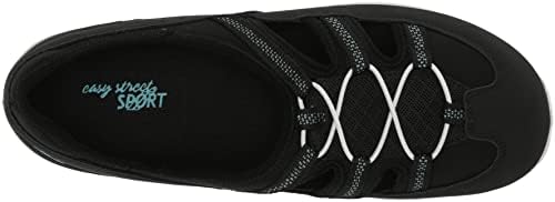 Easy Street Sport Women's Awake Fashion Sneaker, Black, 8 | Image 4