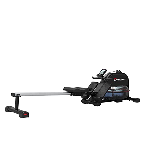 Christopeit Sport Wasser Rudergerät WP 1500 - Extragroßer Wassertank - Aluminium-Schiene - LCD-Computer - Klappbar – Bild 3
