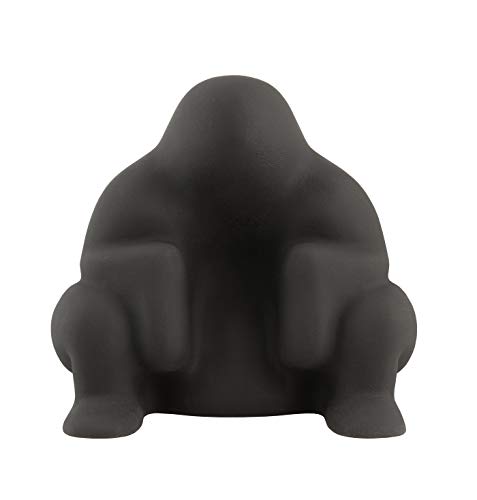 Alessi Dédé PS18 B - Bloque-Porte Design en Résine Thermoplastique, Noir