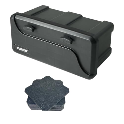 LOADCARE Ladungssicherung für PKW Transporter Anhängerkiste wasserdichte Deichselbox mit Zubehör 550x250x295