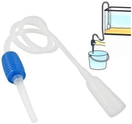 Sifão Aspirador para Limpeza de Aquário com Bomba de Sucção | Mangueira de 1 Metro | Remoção de Sujeira Fácil | Ideal para Limpeza e Troca de Água Sifão Aspirador para Limpeza de Aquário com Bomba de Sucção | Mangueira de 1 Metro | Remoção de Sujeira Fácil | Ideal para Limpeza e Troca de Água