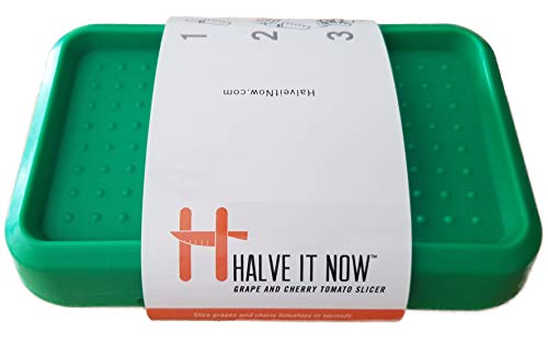 EZ-Prep Food Slicer Quickly Cuts Grapes, Cherry Tomatoes, Olives, Strawberries or Other Food Items | Use in Home or Commercial Kitchens