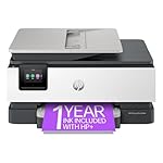 HP OfficeJet Pro 8139e Wireless All-in-One Color Inkjet Printer, Print, scan, Copy, fax, ADF, Duplex Printing Best-for-Home Office, 1 Year of Instant Ink Included