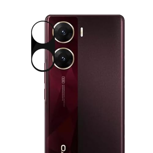 Image of ZARALA Glass Camera Lens Protector For Vivo V29E [9H Hardness] [6D Lens Protector ] [Easy Installation] Black (Vivo V29E)