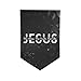BIGKEULY Christian Jesus Cross The Way The Truth The Life Yard Flag Indoor Outdoor Garden Yard Lawn Decoration Flag 12 X 18 Inch, Fillet