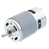 775 DC Motor 12-24V 12000RPM Large Torque Micro Screwdriver Motor For Power Tool/Vacuum Cleaners Fans With Double Ball Bearing(24V 10000RPM)