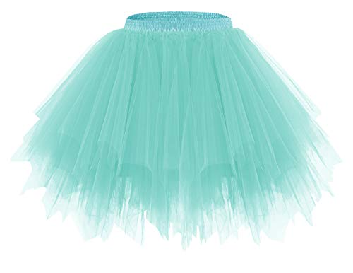 Bridesmay Women's Tutu Skirt 2025 50s Vintage Ballet Bubble Dance Skirts for Cosplay Party