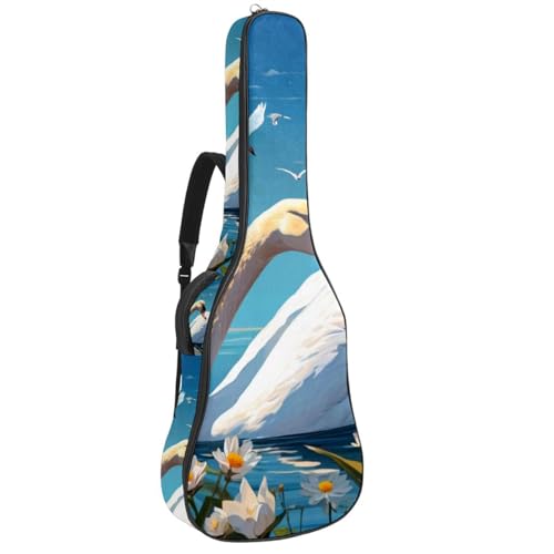Sac pour guitare étanche avec plusieurs poches de rangement efficace pour acoustique