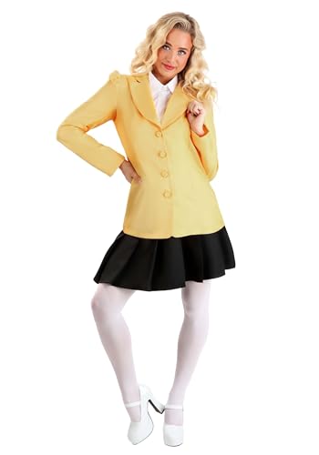 Fun Costumes Heather McNamara Costume for Women | Heathers Movie Outfit Includes Jacket, Shirt...
