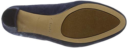 Clarks Kendra Sienna, Scarpe con Tacco, Donna, Blu...