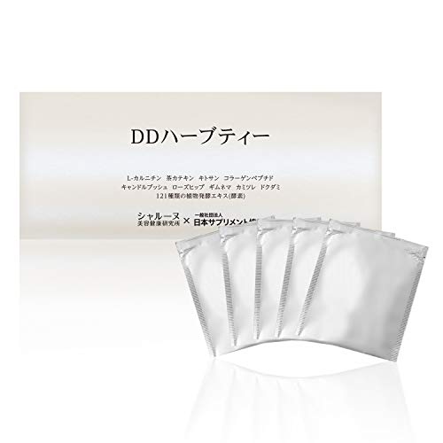 シャルーヌ DDハーブティー 90g 1日1杯でドッサリ1か月分 フルーティーなアップルフレーバー