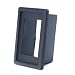 X-Haibei 1 Single Rocker Switch Panel Housing Switch Holder Black Plastic